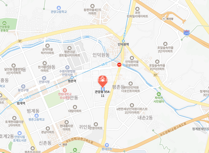 경기 안양동안구 관양동 신축 첫입주 인테리어비 지원 월세 매물번호 10558 사진 1